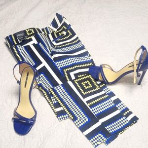 Multi Colored Ankle Pants